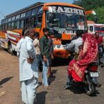 बेलगाम बस ने तीन छात्राओं को रौंदा,  दो की मौत एक गंभीर